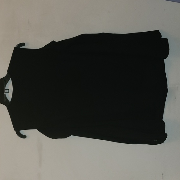 FOREVER21 Single Breasted Cold Shoulder Blazer Size L Black - Picture 6 of 6